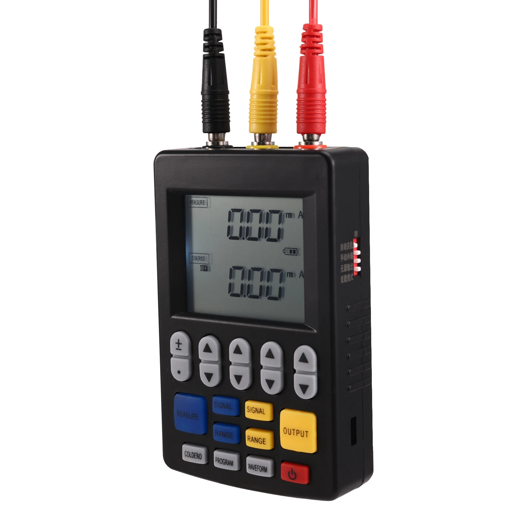 ABFA Multifunction Signal Generator 4-20Ma Current Voltage Temperature RTD Thermocouple Signal Source Handheld Calibrator