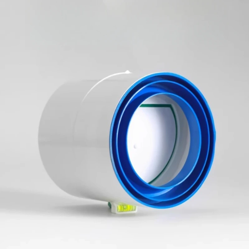 

Обратный клапан вытяжного вентилятора из ПВХ, круглая труба, демпфер обратного потока, 80/110 мм, воздуховод, вентиляционная решетка для ванной комнаты, кухонные аксессуары