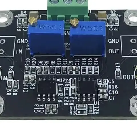 High Precision Signal Conditioning Amplifier – DC Bias Adjustable, ±5V to ±18V, 2MHz Bandwidth, 113x Gain for ADC/DAC Buffer