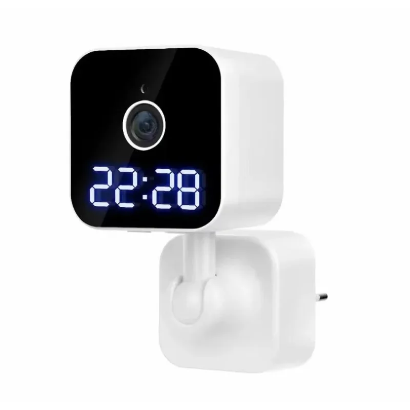 New Arrival V380 Smart Clock IP CCTV Night Vision Motion Detection Wall Amounted Mini