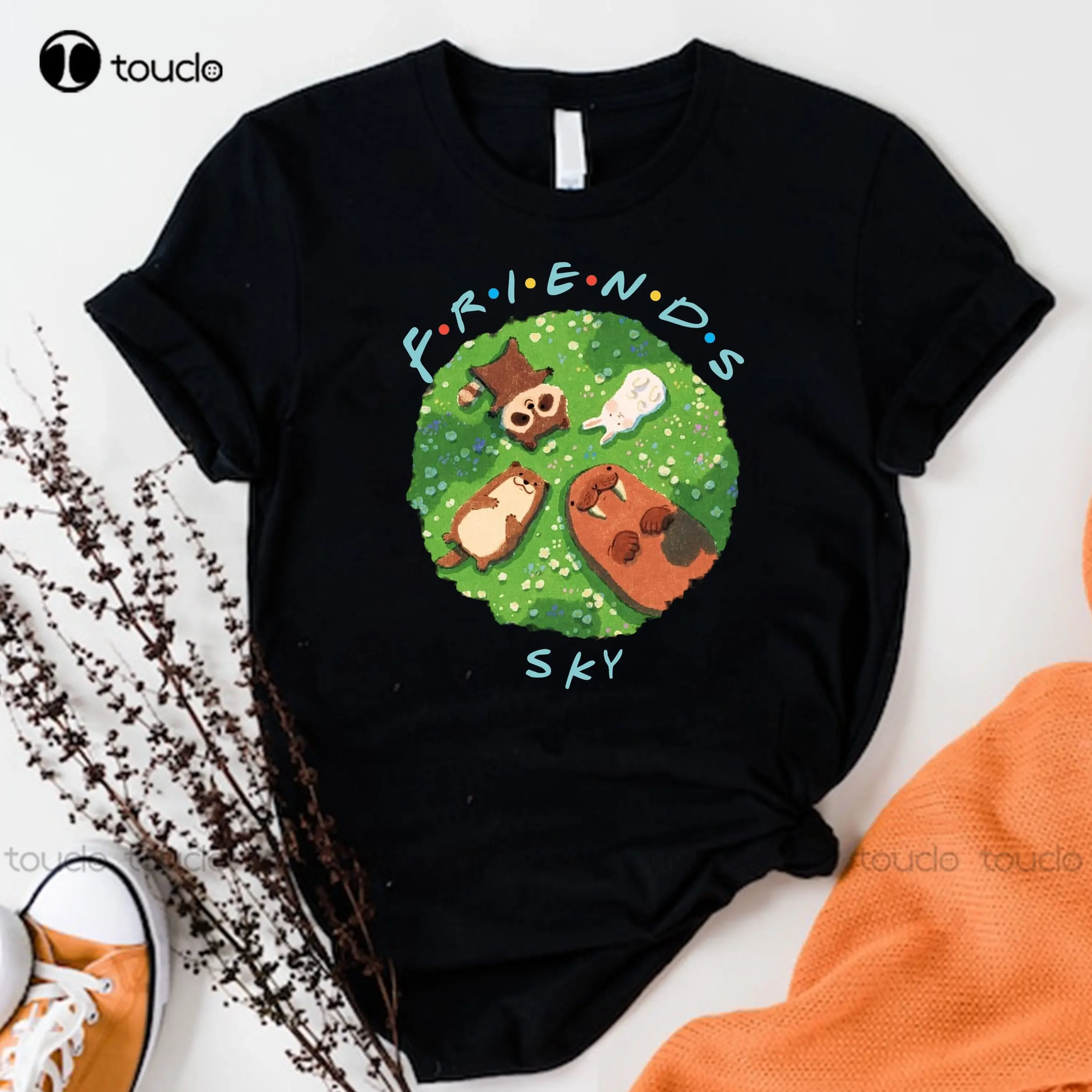 Cute Friends Png, Cute Png For T-Shirt Boys White T Shirts Printed Tee Custom Aldult Teen Unisex Digital Printing Tee Shirts