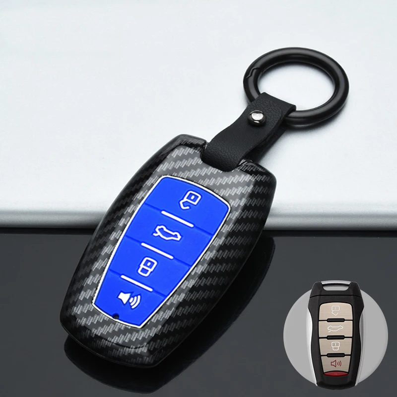 ABS Car Key Cover Case For Haval H6 H6S Jolion F7 F7X M6 H2 H2S H7 H8 H9 Dargo 2015-2018 2019 2020 2021 2022 2023 Accessories