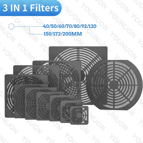 8 best sales 80 मिमी फैन ग्रिल - №5