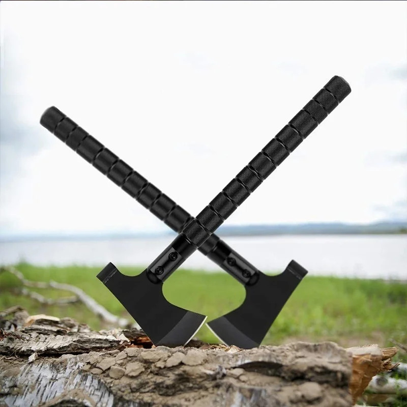 Survival Camping Axe Foldable Tactical Axe Multi Tool Kit Emergency Gear Outdoor Tourist Portable Tomahawk Wild Hatchet AX