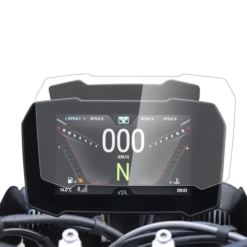 Imagen 2 del producto Película protectora antiarañazos para pantalla de salpicadero de motocicleta, modificación adecuada para Triumph Tiger 900 GT PRO 900 RALLY
