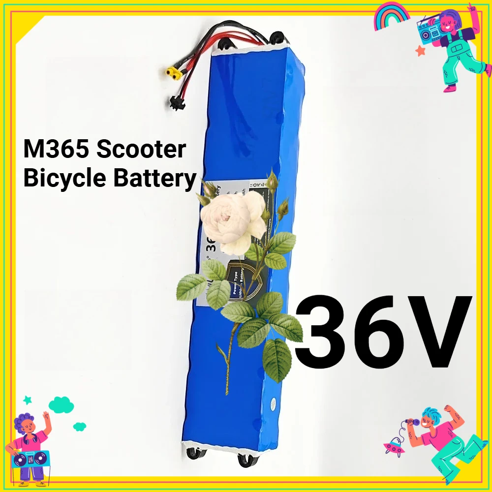 36V Battery 9.8Ah 18650 lithium battery pack 10S3P 10500mAh M365 E-BK Power Battery with BMS 42V Electric Scooter