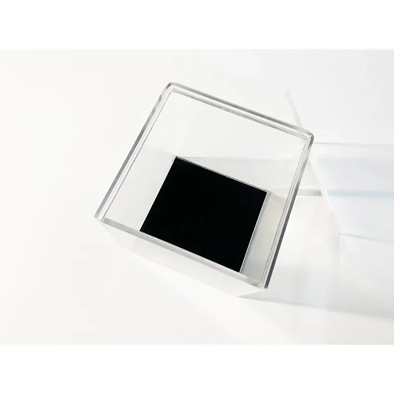 Clear Illusion Box By J.C Magic Visual Transparent Box Magic Tricks Empty Box Appearing Any Small Objects Close up Magic Props