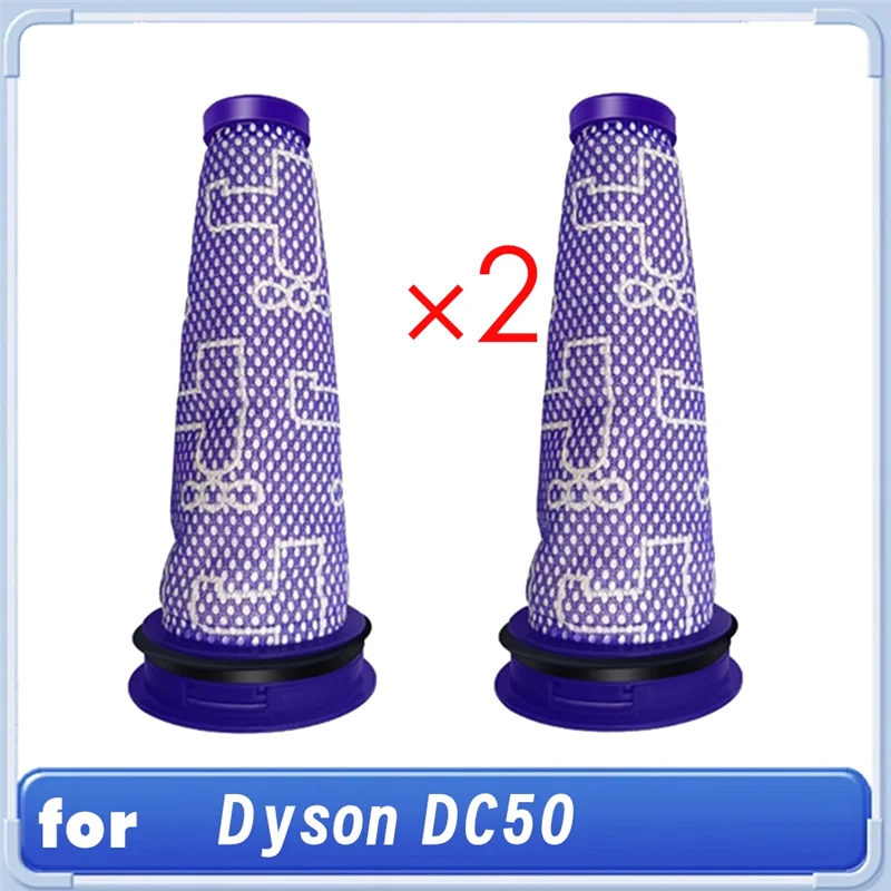 SOFT-2 ชิ้นเปลี่ยนตัวกรองล่วงหน้าสําหรับ Dyson DC50 965081-01 เครื่องดูดฝุ่นอะไหล่