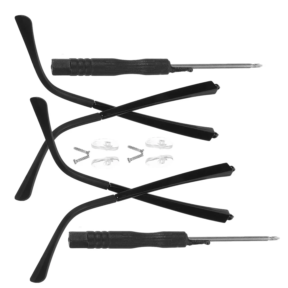 

2Pairs Universal Glasses Arm Replacement Temple Legs for Reading Sunglasses Decorative Eyeglasses High-Strength Wear-Resistant