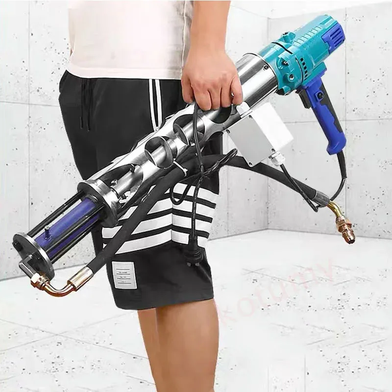 Handheld Multifunctional Stone Paint Sprayer 220V Polyurethane Putty Cement Grouting Machine High Pressure Spraying