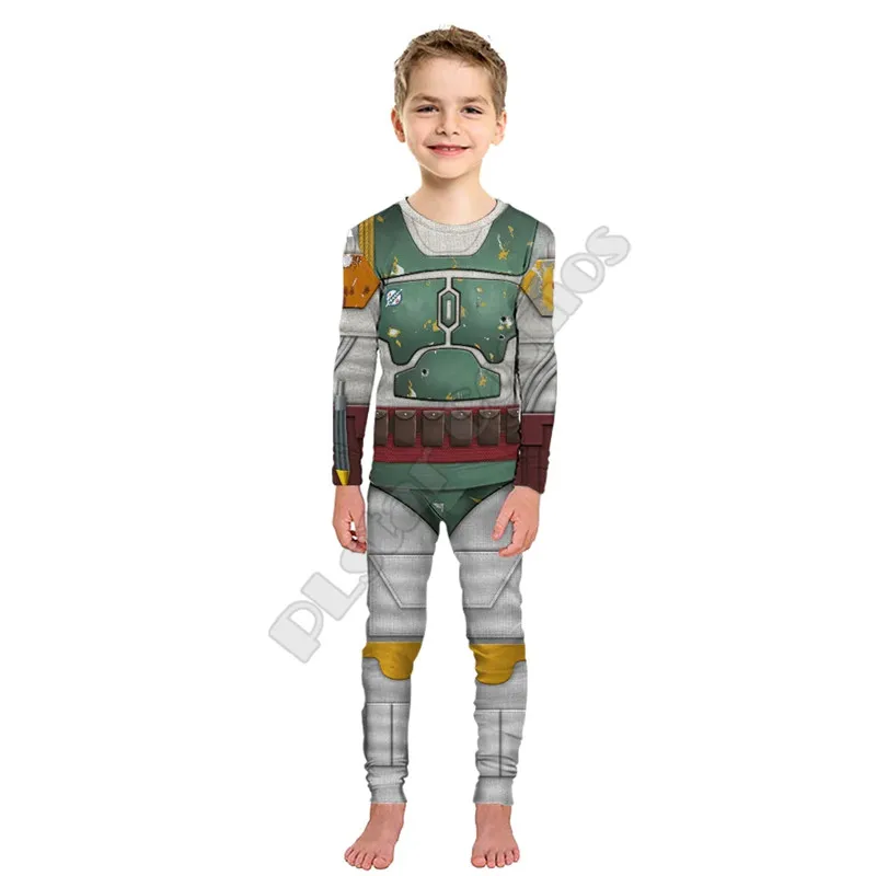 Classic Movie Characters 3D All Over Printed ChewBacca Set Cosplay Custom Family Pajamas Cosplay Clothes 02