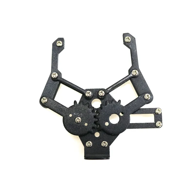 Ramię manipulatora z metalowymi pazurami 2 DOF do akcesoriów robota z przekładnią kierowniczą MG996R DIY