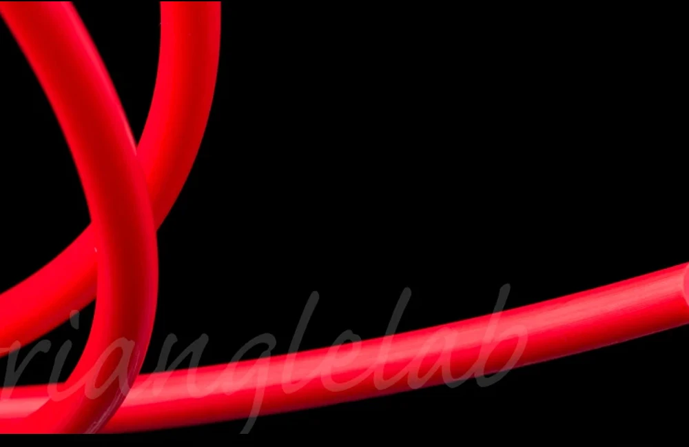 Trianglelab 1,9x4mm ID1,9mm OD4mm PTFE-Schlauch Teflonto für Ender 3 Prusa L3 Voron 3D Bowden Extruder 1,75mm Filament Blau Rot Schwarz – Detail 9