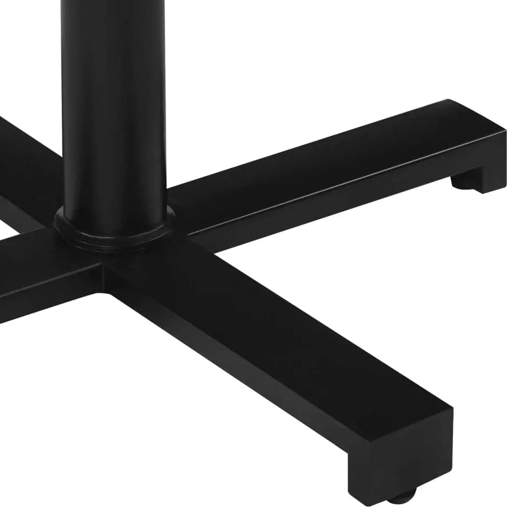 Bar Table Height Pub Table Bistro Kitchen Cafe Dining Easy Assemble Top Table Sturdy Metal Frame Indoor,Bistro Table Round