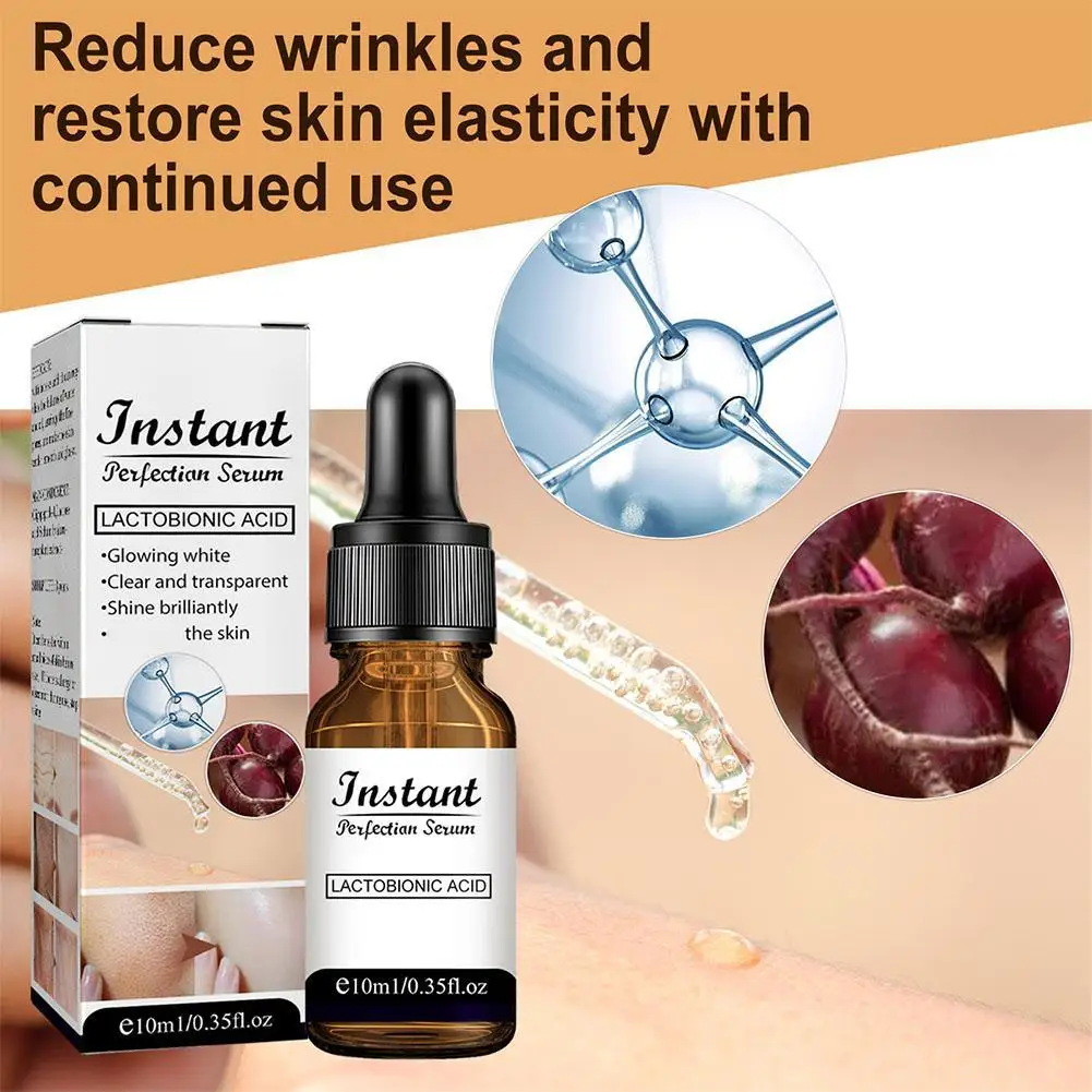 NEW High-end 10ML Retinol Anti Aging Removal Wrinkle Spots Dark Vitamin Face C Fade Serum Whiten Skincare Serum Facial Esse Y8Z3