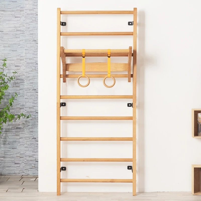 Beech Rib Rack Indoor Home Fitness Equipment Training Rehabilitation Children's Climbing Rack