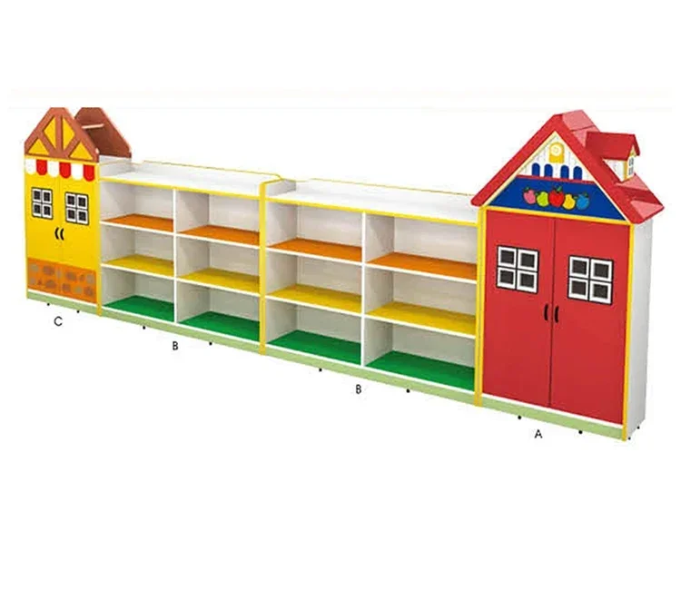 Indergarten Furniture Set Bedroom Furniture Kids Classic Style Children Toy Storage