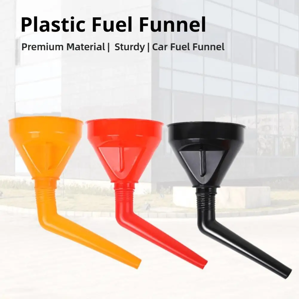 Refueling Funnel with Filter Motorcycle Refuel Engine Oil Funnel Moto Car Long Mouth Funnels Car Repair Filling Tools view 5
