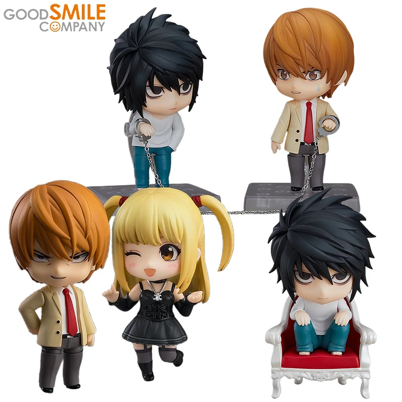 

Good Smile Company, натуральная аниме-фигурка Nendoroid DEATH Note Yagami Light MisaMisa, экшн-игрушки для детей, подарок, Коллекционная модель
