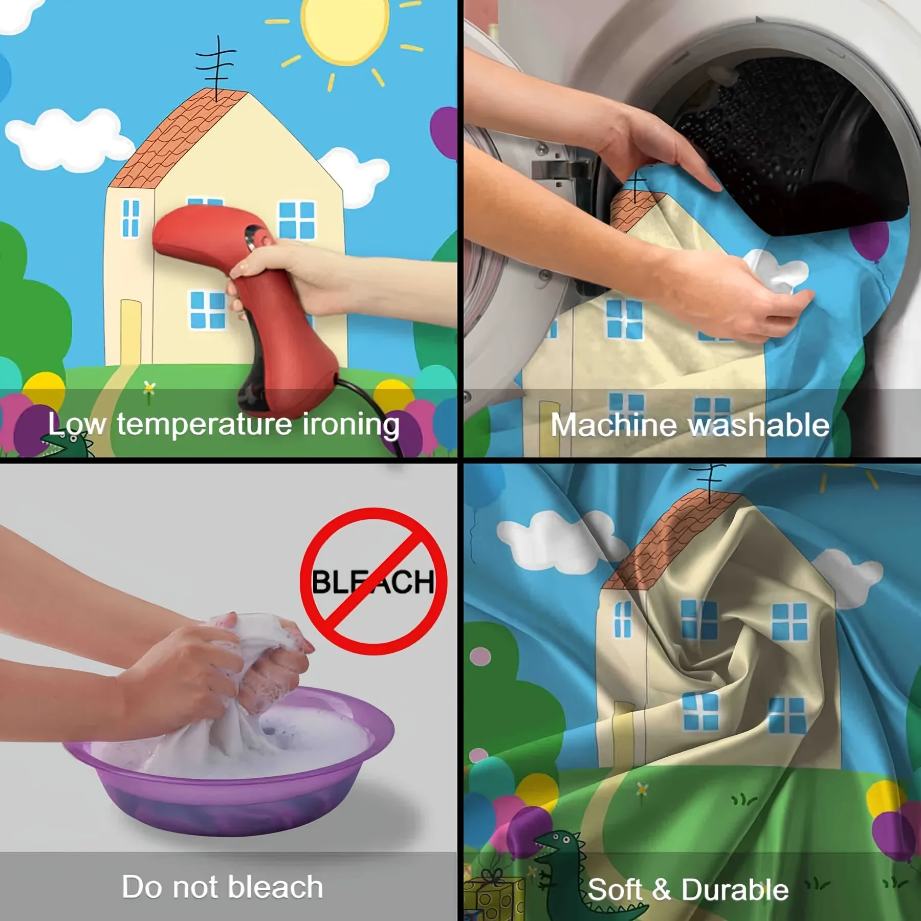 Tela de fondo para fotografía de feliz cumpleaños, tela de fondo para fiesta de cumpleaños de niña, planta de árbol verde, pancarta temática de cerdo