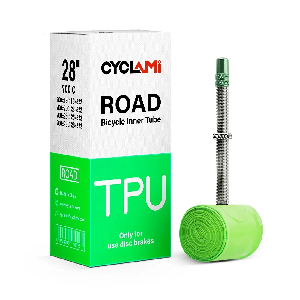 2 Pieces Ultra-light 26 Grams TPU Material Bike Inner Tube 700C 18 25 28C Road Bicycle Tire French Valve Super Light Cycling