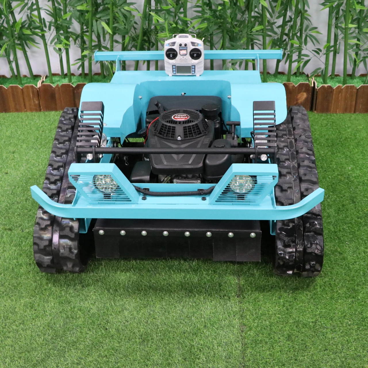 

Customized lawn mower conquers any steep slope, controls your yard, exclusive beauty customer service docking