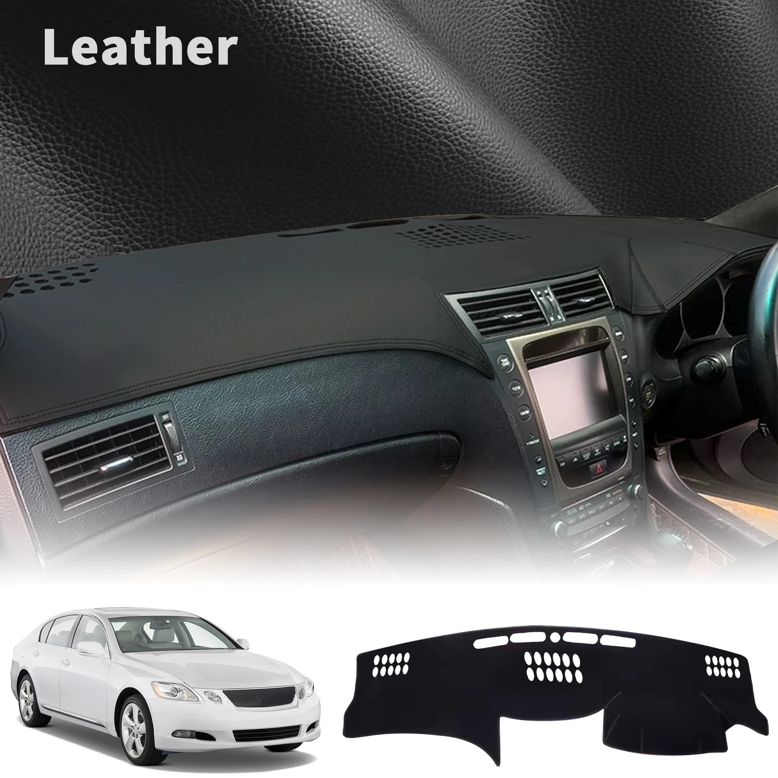 for Lexus GS GS300 GS430 GS450h GS350 GS460 2006~2011 High Quality Dashboard Cover Dashmat Sunshade Anti‑UV Protector Dash Mat
