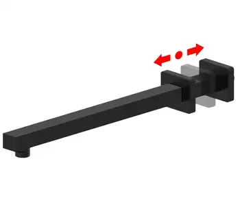 霧面黑色 NPT 外螺紋淋浴系統,帶 12 英寸頂噴灑花灑和手持花灑 - 浴室恆溫水龍頭套裝 6 最佳銷售 淋浴龍頭套裝 - №2