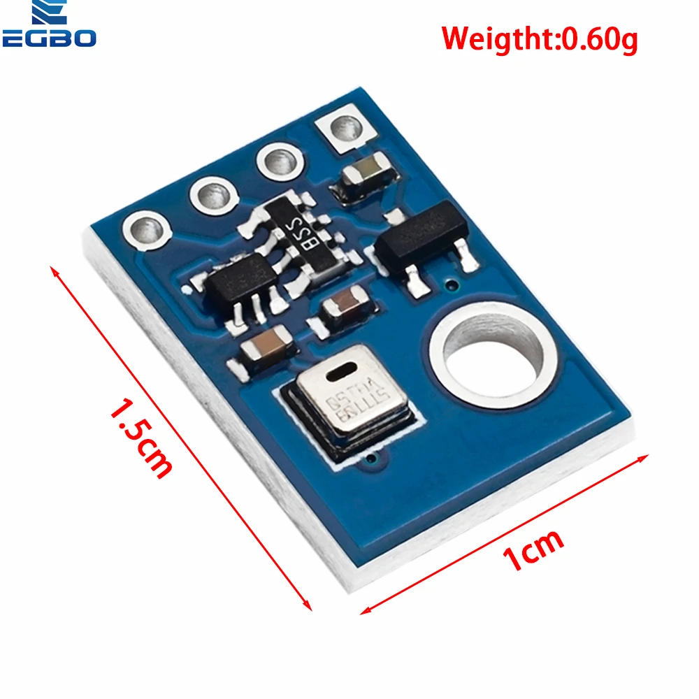 Módulo de medición de Sensor de temperatura y humedad Digital de alta precisión EGBO comunicación I2C reemplazar AHT30 AHT20 AHT21 AHT10