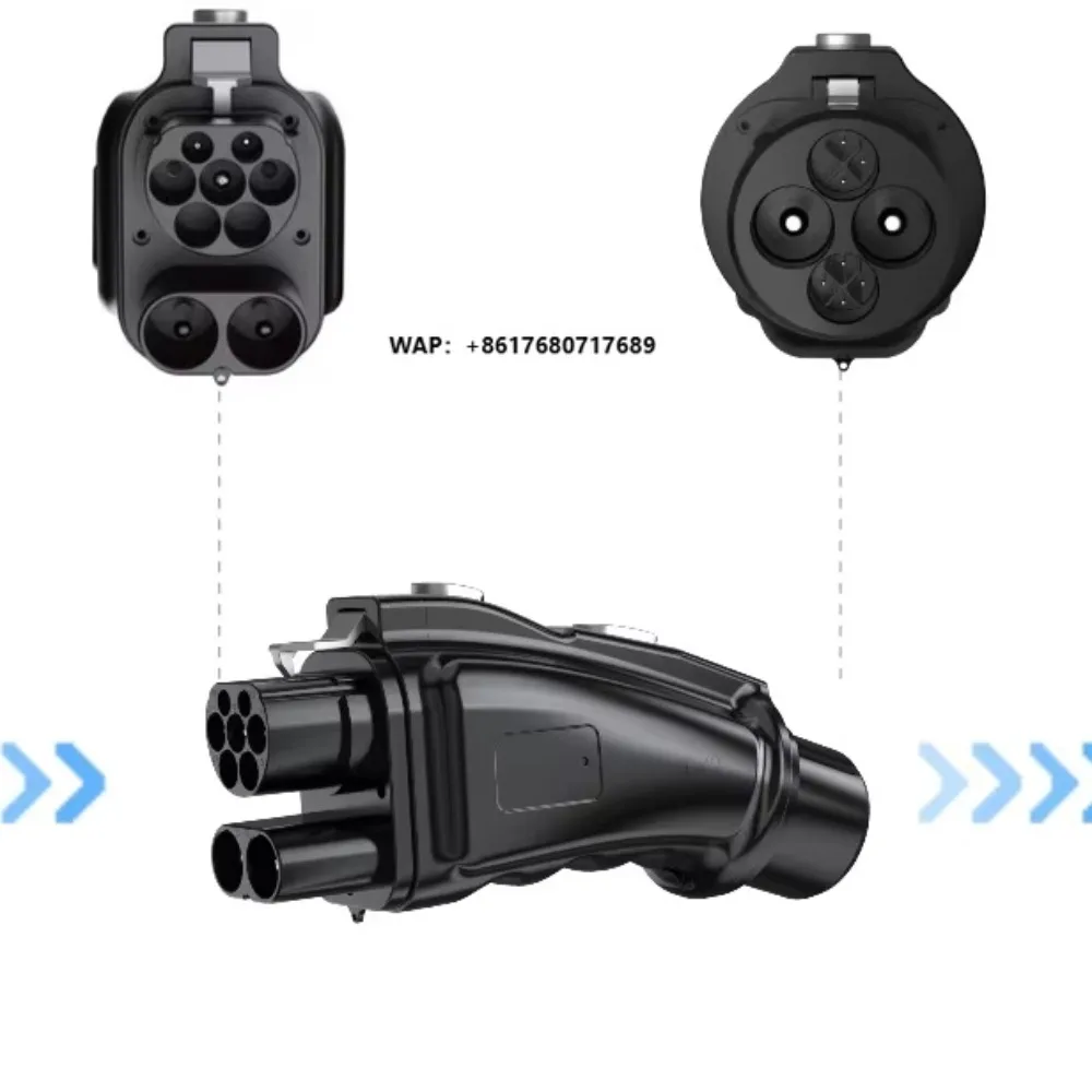 Wholesale Connector DC CCS2 to CHAdeMO Charging Converter Fast Charge Ev Charger Adapter Ev Connector