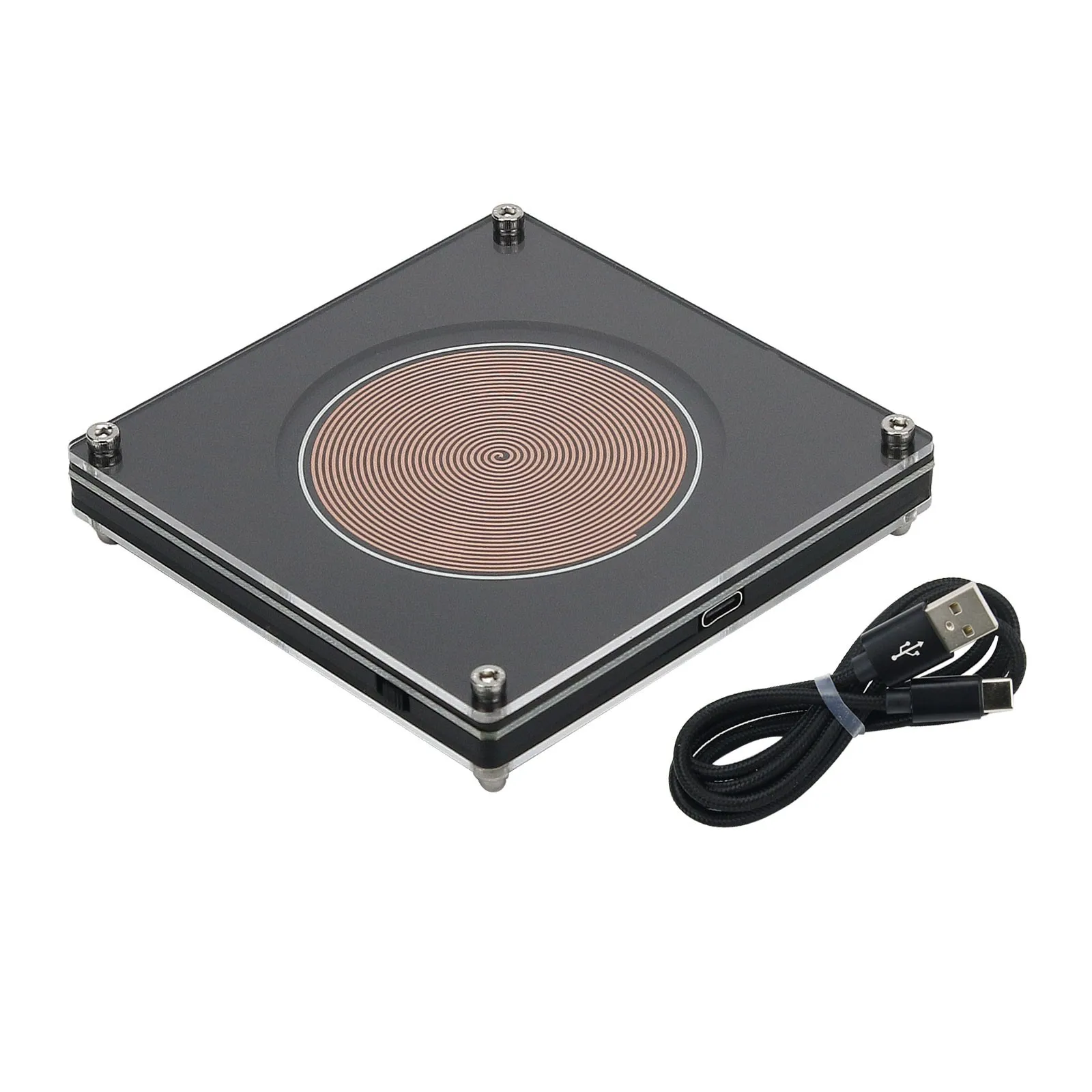 

Генератор волн Шумана 7,83 Гц, перезаряжаемый, ультранизкочастотный импульсный генератор, готовый к использованию