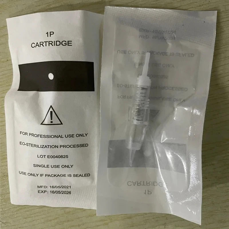 الوشم إبرة الفولاذ المقاوم للصدأ فوهة ماكياج الوشم خرطوشة الإبر 1P 2P 3P 3F 5P 5F ماكينة رسم الوشم التجميلي الحاجب إبرة 50 قطعة