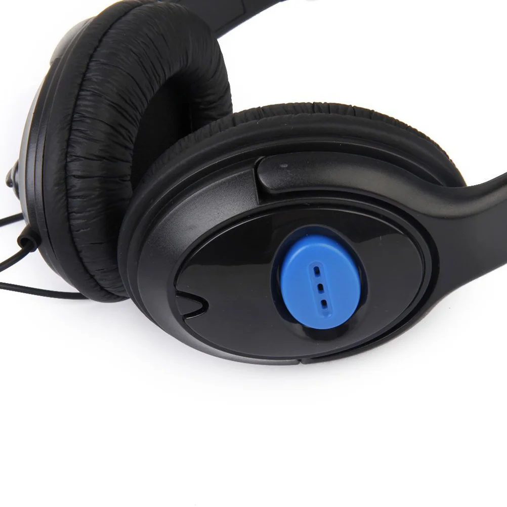 سماعة أذن ستيريو سوداء مزدوجة مقاس 3.5 ملم مع ميكروفون مرن للتحكم في مستوى الصوت الدوار في الخط للهواتف الذكية #5