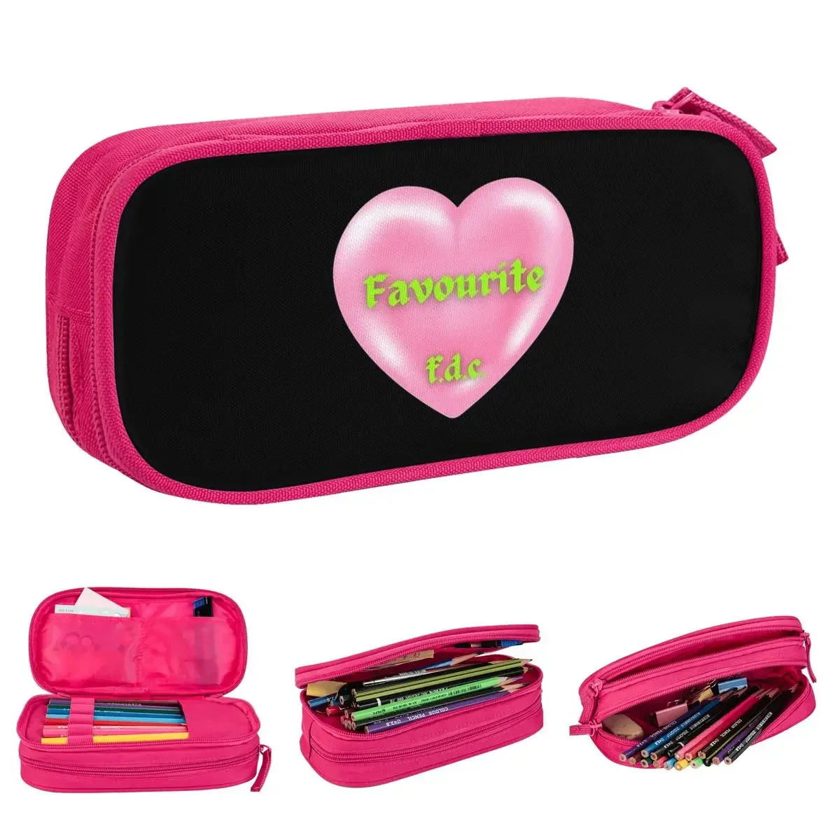 

Creative Fontaines D.C.Romance Pencil Cases Pencil Pouch Pen for Girl Boy Big Capacity Bag School Supplies Zipper Stationery