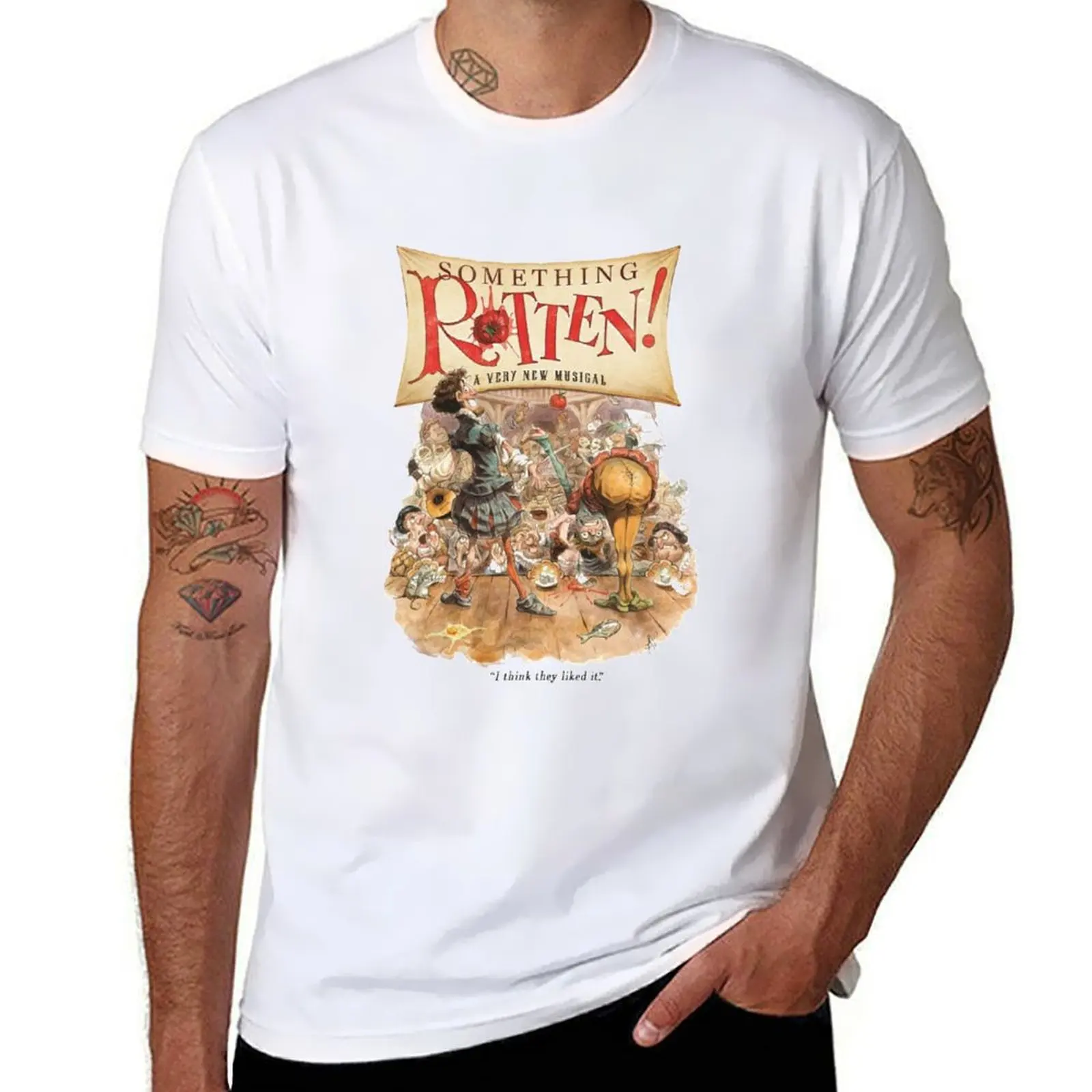 Something Rotten musical Essential T-shirt new edition graphics customs cute clothes heavy weight t shirts for men