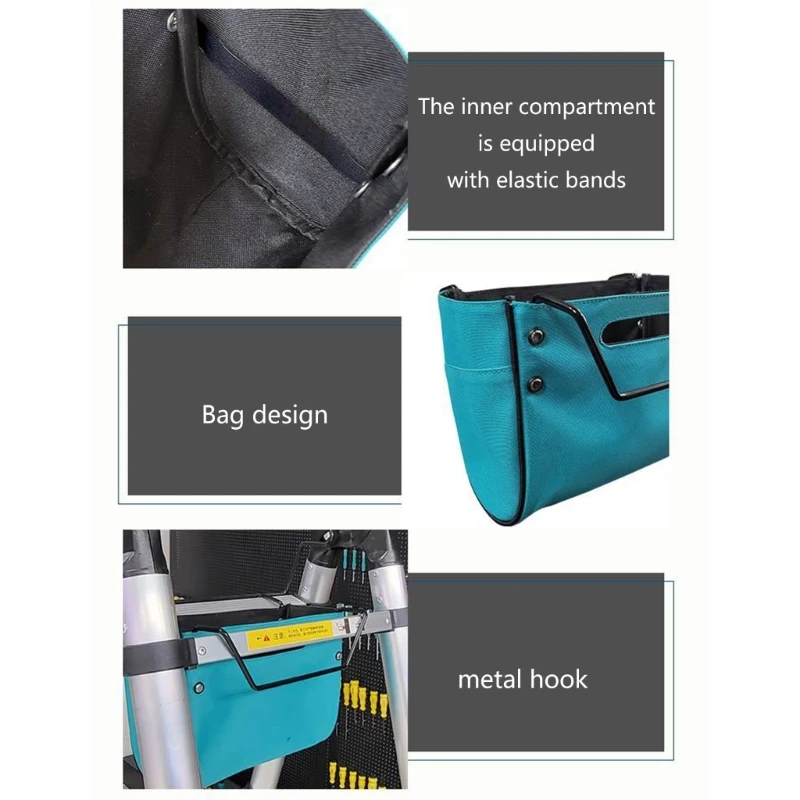 Folding Tool Portable Cloth Bag Ladder Bag Tool Storage Bag Multifunctional Bag For Repair Work Tool Organizers Dropship