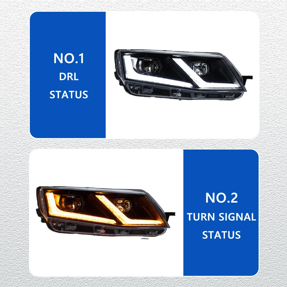 

Hot LED HeadLights for Skoda Octavia 15-17 new style full led DRL Car head lamp Assembly Signal Auto Accessories Modified Lamp