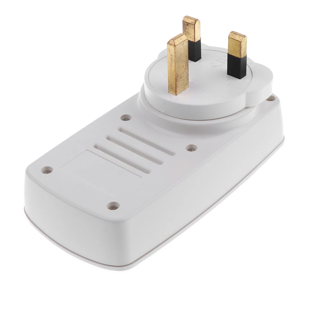 Wireless Remote Control Socket Self Learning UK Plug Smart Power Switch for Garage Doors Home Use
