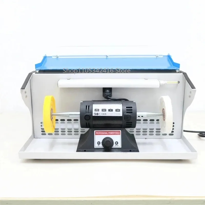 110V/220V 800W Jewelry Polishing Machine with Dust Collector Bench Grinder Polisher Grinding Motor Tool