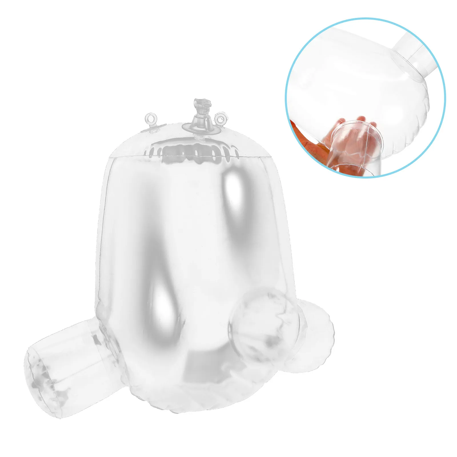 2Pcs Diaper Display Rack Inflatable Pants Mannequin Reusable Clear Diaper Stand Trade Show Store Exhibition Display