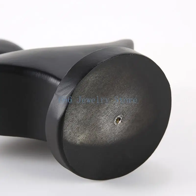 

F2TD Mannequin Jewelry Display Stand Bust Earring Holder Necklace Earring Pendant Display Stand Photography Prop