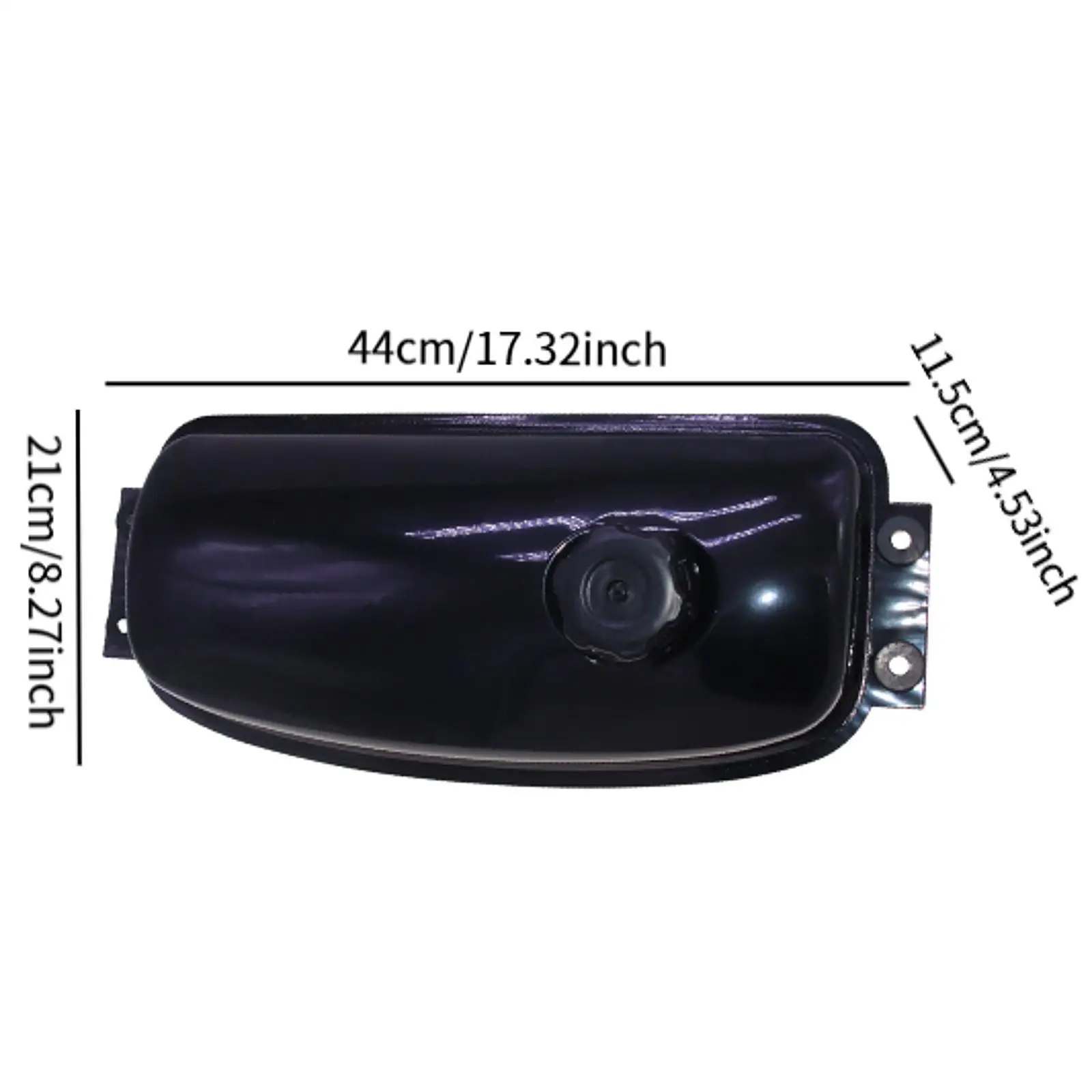 Compact 6L Gas Fuel Petrol Tank Iron Replacement Part Accessories for Modified ATV Quad 150cc 250cc