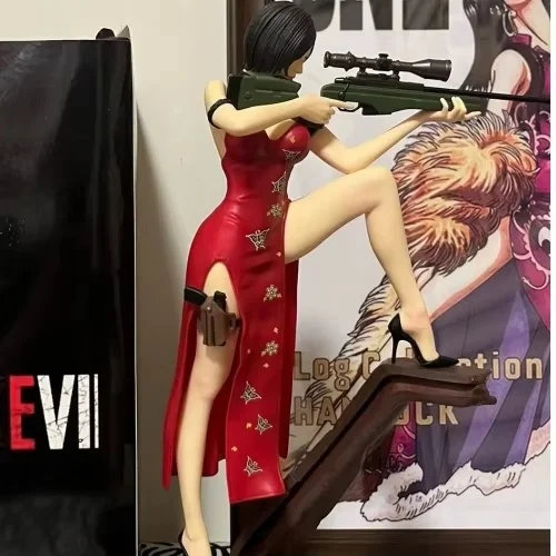 

New Sale 30cm Resident Evil Ada King Anime Figures Pvc Model Statue Pretty Girl Doll Desktop Decoration Model Christmas Gift ﻿