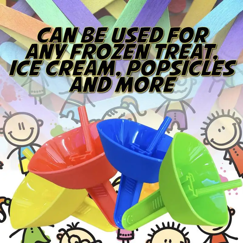 Drip Proof Popsicle Holder Ice Cream Tools Anti-drip Tray Portable Popsicle Protectors Kids Home Necessity Popsicle Ice Holder