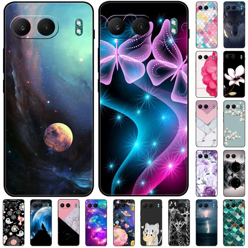 Fundas suaves y encantadoras para Oneplus Nord 4, funda trasera fresca de TPU para Oneplus Nord 2 / Nord 3 / Nord 4, funda de silicona con estampado de dibujos animados