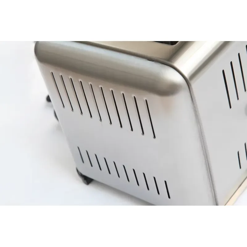 ETS-4 Stainless Steel Electric Bread Toaster 4-Piece Set Automatic for CE for Household Hotels Outdoor Car Use