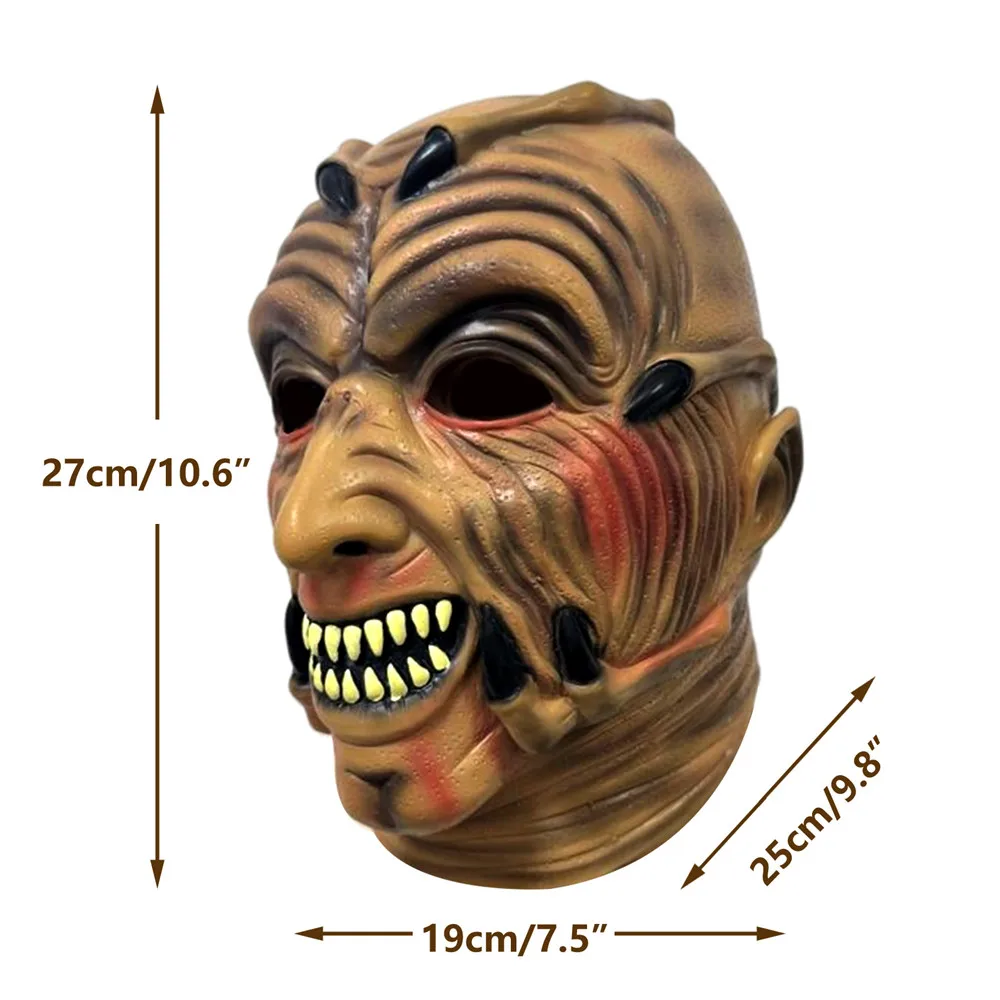 Gruselige Maske Halloween Horror Zombie-Maske Halloween-Kostüm Cosplay-Requisiten – Detail 1