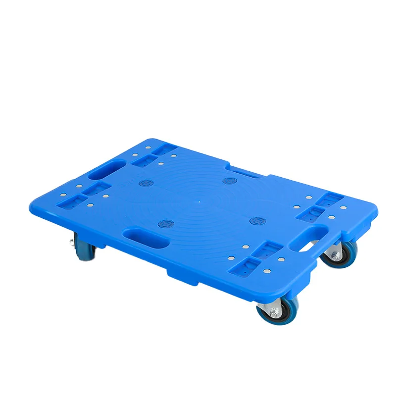 Plastic turnover vehicle splicing cargo truck, silent turtle truck, warehouse, supermarket handling and pulling small cart