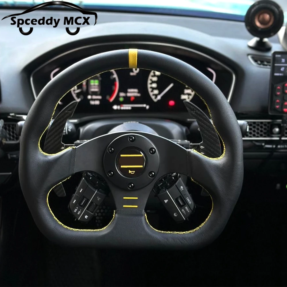 

Магнитная лопатка из углеродного волокна, переключатель передач, многофункциональные кнопки, кронштейн для Honda Civic 2021-2025 Accord EX LX Si