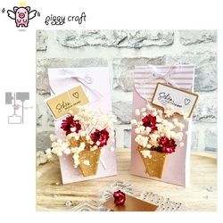 Piggy Craft metal cutting dies cut die mold Cake topper rechtecke Scrapbook paper craft knife mould blade punch stencils dies